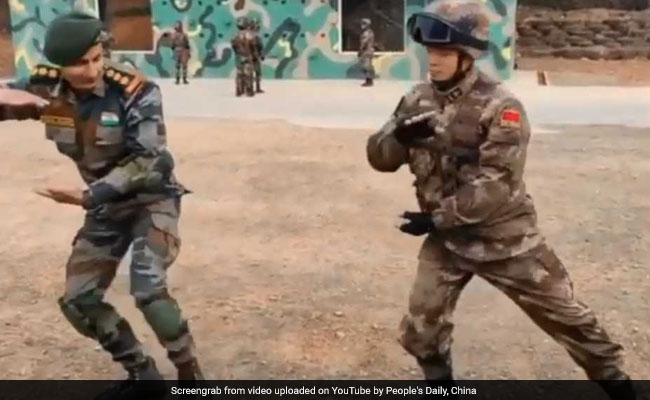Watch: Chinese Soldier's Lesson For Indian Officer Gets 'A' On Twitter