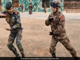 Watch: Chinese Soldier's Lesson For Indian Officer Gets 'A' On Twitter Watch: Chinese Soldier's Lesson For Indian Officer Gets 'A' On Twitter