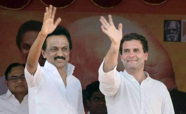 Day After BJP-AIADMK, Rahul Gandhi May Seal The Deal With DMK Today