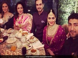 Hema Malini Shares Inside Photos From Isha Ambani's Wedding Reception Hema Malini Shares Inside Photos From Isha Ambani's Wedding Reception