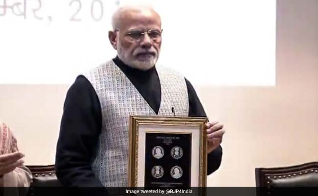 PM Launches Rs.100 Coin In Vajpayee Memory, Says Can't Believe He's Gone