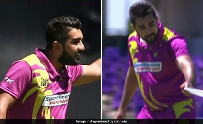 विकेट लेने के बाद गेंदबाज ने किया जादू, रुमाल को बनाया डंडा, हैरान रह गए खिलाड़ी, देखें VIDEO