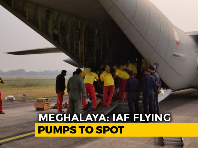 Day 15 Of Meghalaya Miners' Rescue, Air Force Flies In Pumps