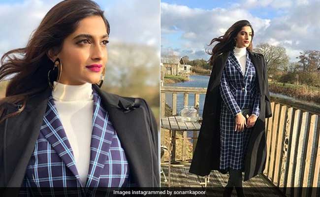 Sonam Kapoor Shows Us Exactly How To Wear Checks This Winter
