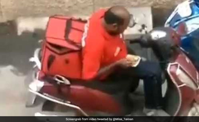 Zomato Responds To Viral Video Of Delivery Executive Eating Customers' Food