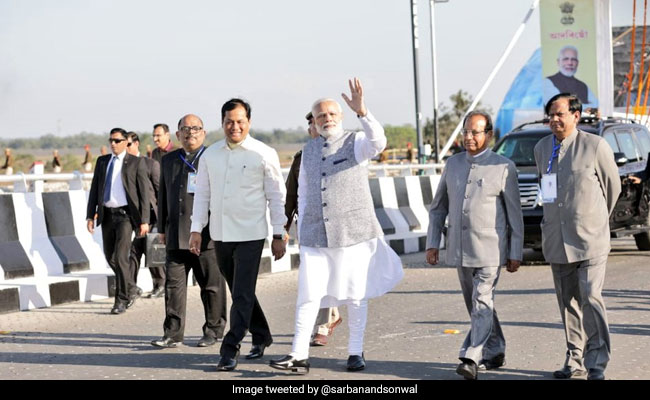 PM Opens India's Longest Railroad Bridge In Assam's Bogibeel: 10 Points