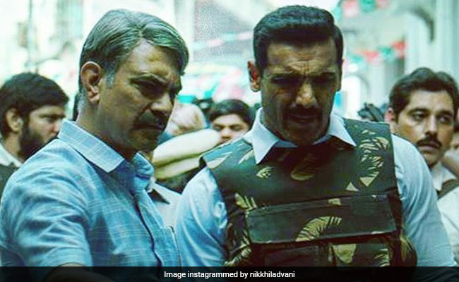 <I>Batla House</I> Director Shares BTS Photos Featuring John Abraham, Mrunal Thakur And Others