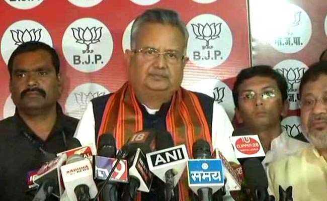 Raman Singh Resigns, Congress Set To Form Government In Chhattisgarh