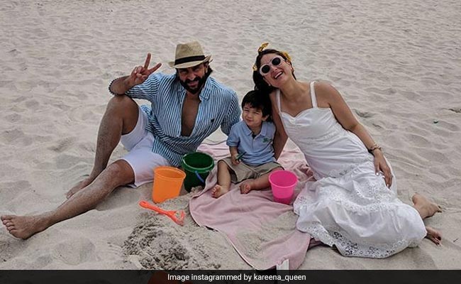 तैमूर अली खान पापा सैफ और मम्मी करीना संग यूं छुट्टियां मनाते आए नजर, देखें Viral Video