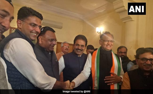 Congress Wins Rajasthan, Ashok Gehlot May Be The Choice For Top Post