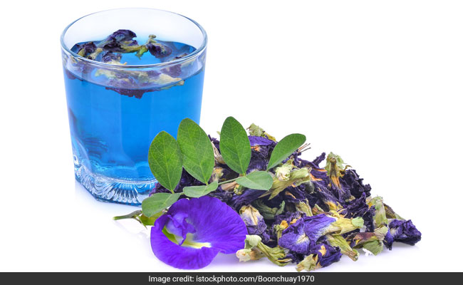 Butterfly pea flower tea is usually consumed as an after-dinner drink