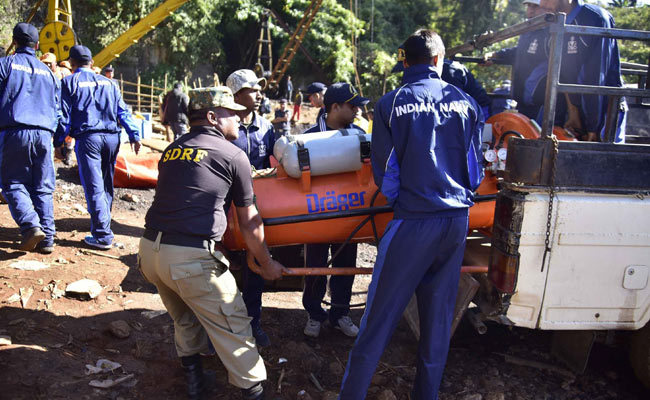 Meghalaya Miners' Rescue Operation: Navy Divers Reach The Bottom Of The Mine