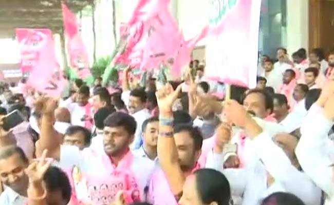 तेलंगाना चुनाव : केसीआर के भतीजे ने रिकार्ड जीत हासिल की, 1.20 लाख मतों से विजयी