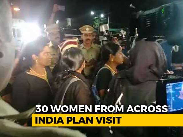 11 Women Wait At Sabarimala Base Camp Amid Protests, More Arriving