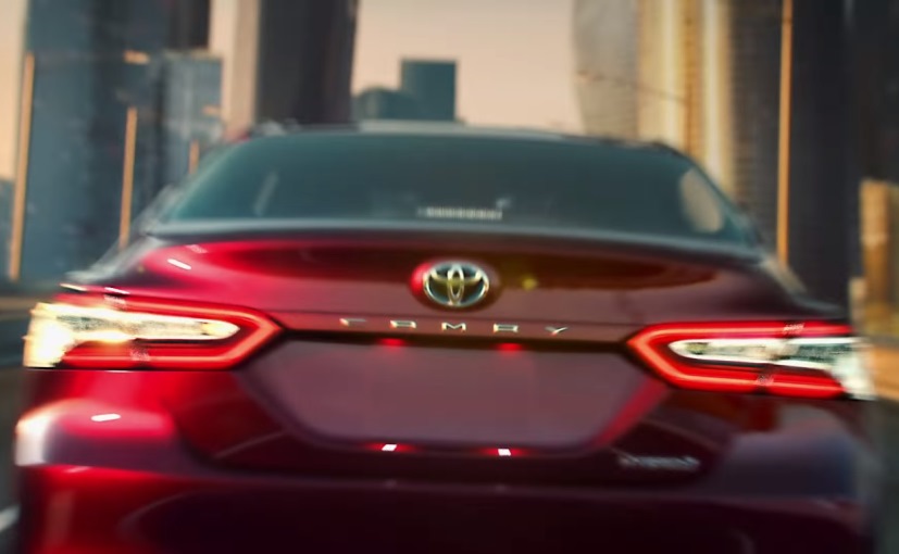 New-Gen Toyota Camry Teased Ahead Of India Launch