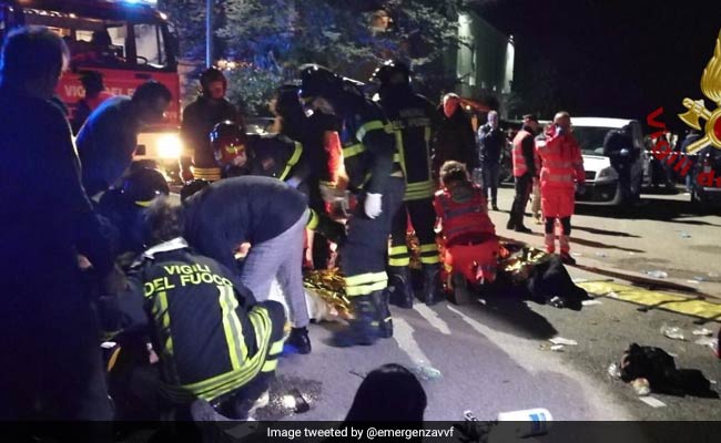 "Stinging Substance" Panic Leads To Stampede In Italy Nightclub, 6 Dead