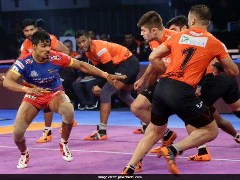 PKL: UP Yoddha Edge Past U Mumba 34-32