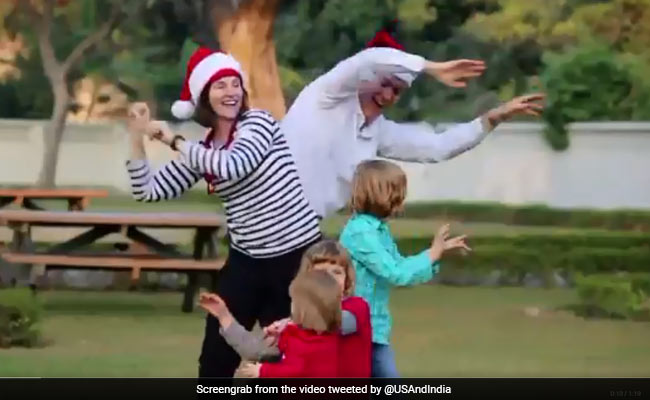 "Watch And Dance Along!": US Embassy Shares Warmth Of Christmas Spirit