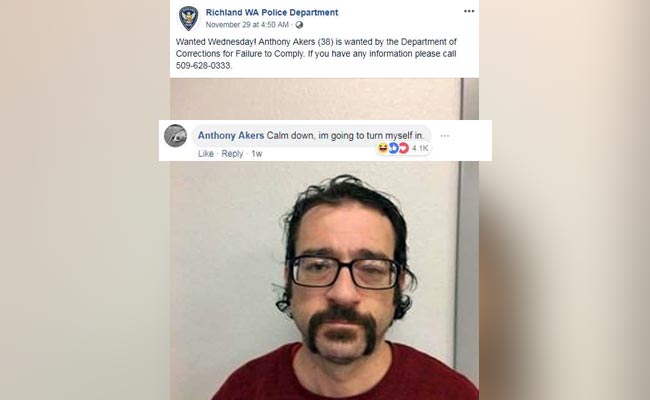 He Commented On His Own 'Wanted' Post. What Followed Was Pure Awesomeness