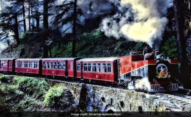 Leopard Spotted On Kalka-Shimla Heritage Railway Track