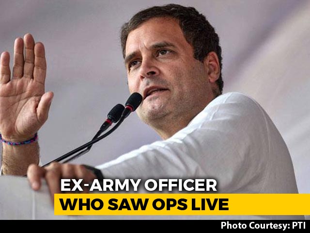 "Like A True Soldier": Rahul Gandhi Attacks PM After Officer's Criticism