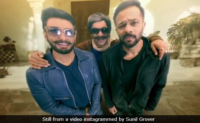 <i>Kanpur Wale Khuranas</i>, Led By Sunil Grover, All Set To Welcome Ranveer Singh And Team <i>Simmba</i>