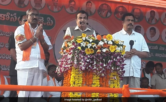 Congress, TRS, TDP Are Private Limited Parties: Nitin Gadkari