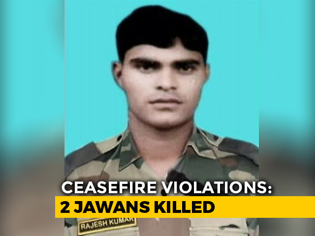 Soldier, BSF Jawan Killed In Ceasefire Violation By Pakistan In J&K