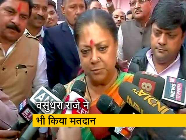 राजस्थान में आज हो रही है वोटिंग