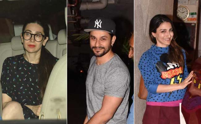 In Pics: Karisma Kapoor, Soha Ali Khan, Kunal Kemmu's Get-Together At Kareena's Home