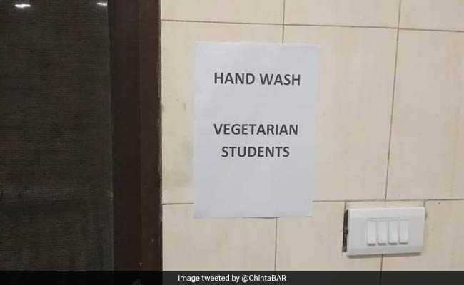 At IIT-Madras, Row Over Separate Mess Entry For Veg, Non-Veg Students