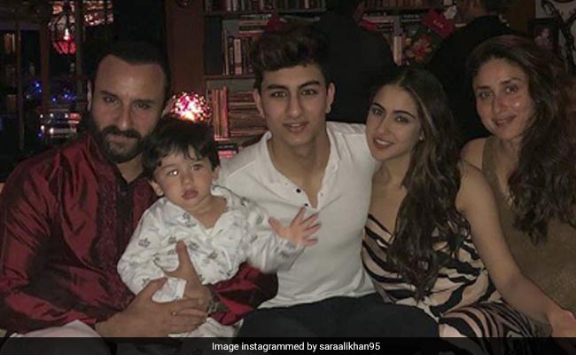 Inside Sara Ali Khan's Christmas Celebrations With Saif Ali Khan, Kareena Kapoor, Ibrahim And Taimur