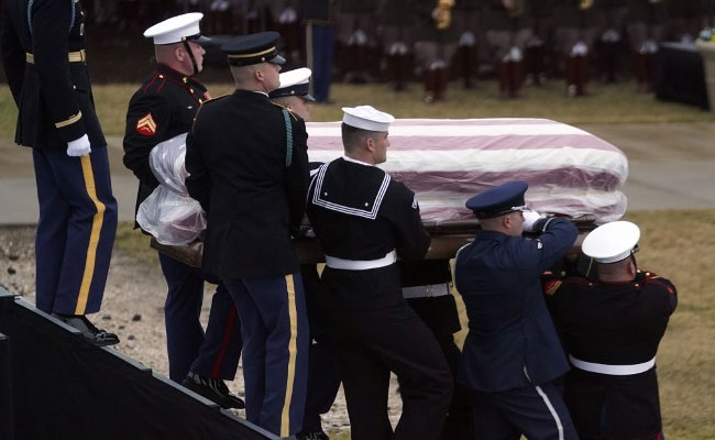 George HW Bush, President And Servant-Statesman, Laid To Rest In Texas