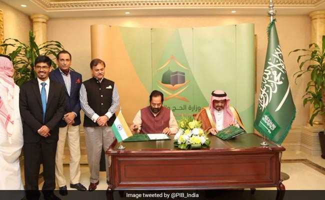 India, Saudi Arabia Sign Bilateral Annual Haj Agreement For 2019
