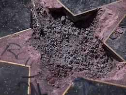 Attacked With Spit, Dog Poop, Trump's Hollywood Star A Site For Protest Attacked With Spit, Dog Poop, Trump's Hollywood Star A Site For Protest