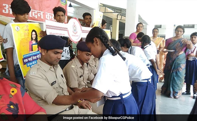Guinness Acknowledges Bilaspur Police's 'Rakhi With Khaki' Initiative