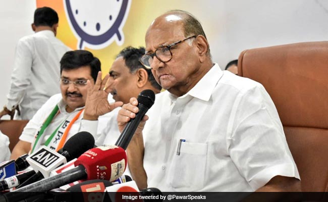 Will Devendra Fadnavis Defy Amit Shah, Asks Sharad Pawar On Maratha Quota