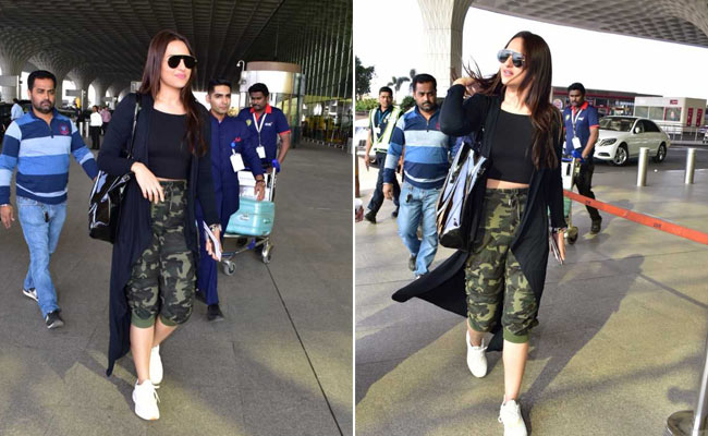 Sonakshi Sinha Makes A Cool Case For Camouflage Pants. Get Her Look