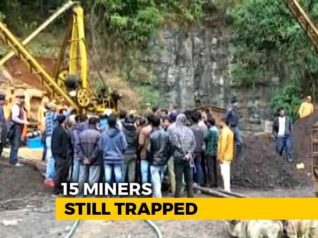Rising Water As Rescuers Hunt For Meghalaya Miners Trapped For 2 Weeks