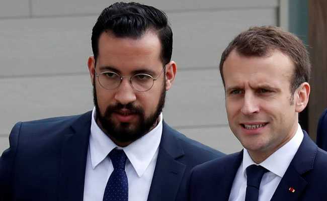 "We Exchange Messages": Macron's Ex-Bodyguard, Filmed Hitting Protestors