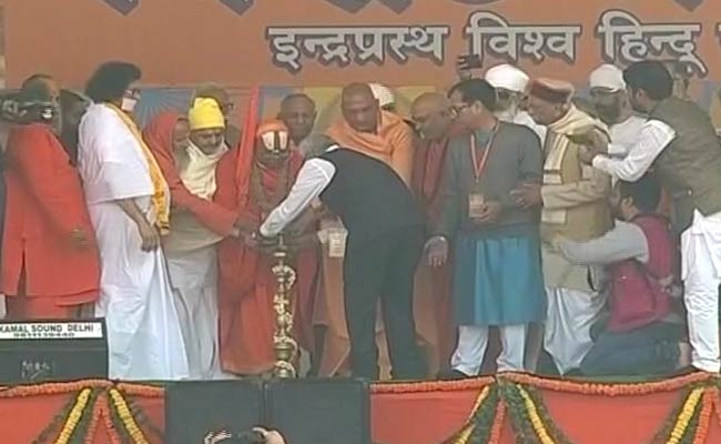 VHP Rally LIVE Highlights: VHP Rally In Delhi Today In Push For Ram Temple