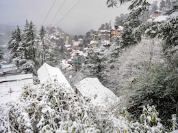Shimla Receives Season's First Snowfall, Heavy Snow In Manali Too Shimla Receives Season's First Snowfall, Heavy Snow In Manali Too