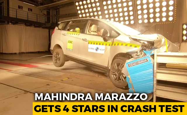 Exclusive: Mahindra Marazzo Gets 4 Stars in Crash Test