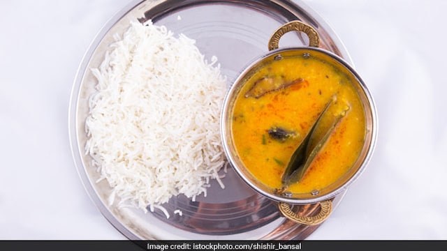 Foods for stress: Dal rice with a dollop of ghee can reduce stress