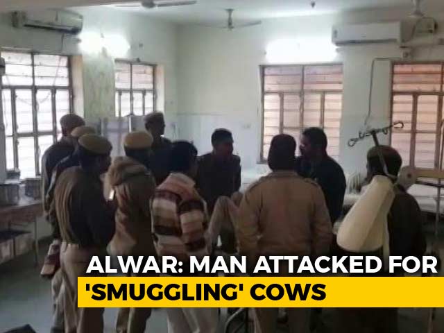 In Alwar, Man Beaten By Crowd, Arrested For Alleged Cattle Smuggling
