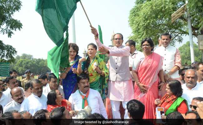 Yashodhara Raje "Very Hopeful" Of BJP Win In Madhya Pradesh