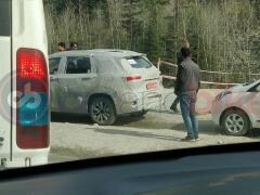 Upcoming MG SUV Spotted Testing