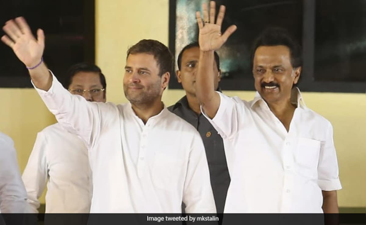 Congress Forms Panel To Start Seat-Sharing Talks With DMK For 2026 Polls