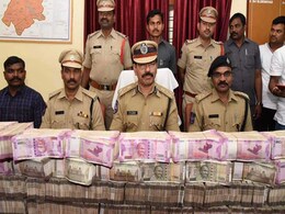 Rs 5.8-Crore "Hawala Cash" Seized From Car 3 Days Before Telangana Polls Rs 5.8-Crore "Hawala Cash" Seized From Car 3 Days Before Telangana Polls