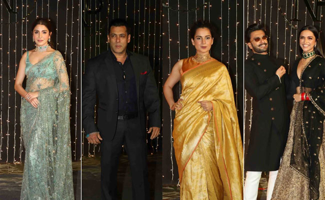 Priyanka Chopra And Nick Jonas' Star-Studded Reception: Salman Khan, Deepika Padukone, Katrina Kaif, Kangana Ranaut, Anushka Sharma And Many, Many Others